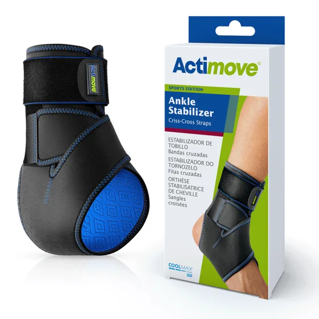 Actimove Sport Ankle Stabilizer Criss-Cross Straps Univ