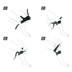 Actimove Sport Dual Knee Strap Adjustable