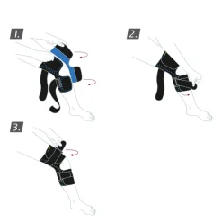 Actimove Sport Knee Brace Adjustable Horseshoe, Simple Hinges, Condyle Pads