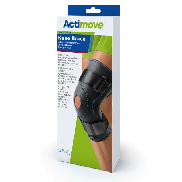 Actimove Sport Knee Stabilizer Adjustable Horseshoe & Stays