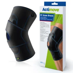Actimove Sport Right PF Knee Brace Lateral Support Simple Hinges, Condyle Pads, J-shaped Buttress