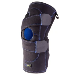 Actimove Sport Right PF Knee Brace Lateral Support Simple Hinges, Condyle Pads, J-shaped Buttress