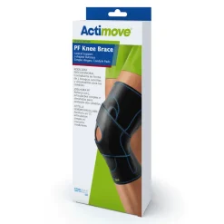 Actimove Sport Right PF Knee Brace Lateral Support Simple Hinges, Condyle Pads, J-shaped Buttress