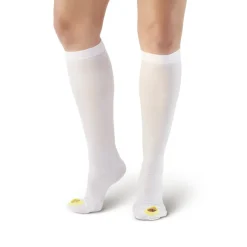AW 400 Anti-Embolism Inspection Toe Knee High Stockings 18 mmHg