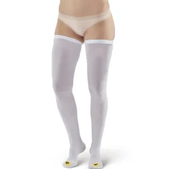 AW 401 Anti-Embolism Inspection Toe Thigh High Stockings 18 mmHg (Sale)