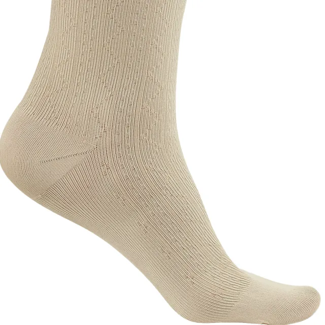 AW 109A Women's Patterned Knee High Dress Socks 15-20 mmHg