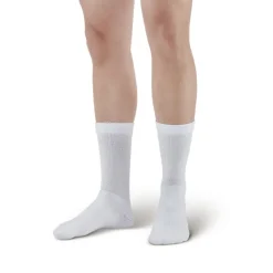 AW 131 Coolmax Crew Socks 8-15 mmHg