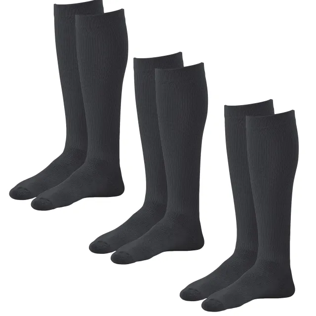 AW 122 Coolmax Knee High Socks 15-20 mmHg (3 Pack)
