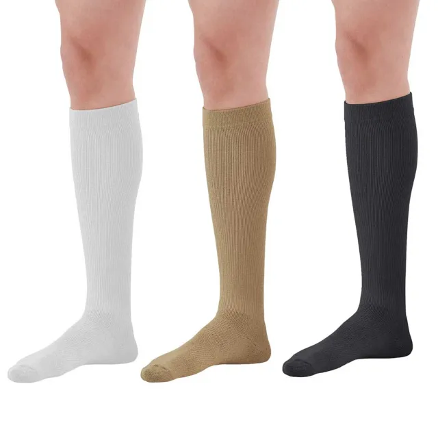 AW 120 / 125 /150 Coolmax Knee High Socks 20-30 mmHg (Variety 3 Pack)