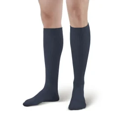 AW 132 Cotton Trouser Knee High Socks 15-20 mmHg