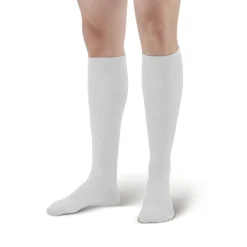 AW 132 Cotton Trouser Knee High Socks 15-20 mmHg