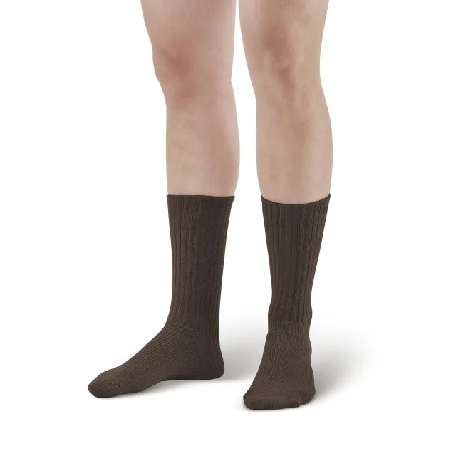 AW 190 E-Z Walker Plus Diabetic Crew Socks for Sensitive Feet 8-15 mmHg (Sale)