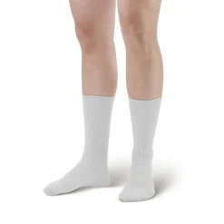AW 195 E-Z Walker Sport Crew Socks 8-15 mmHg