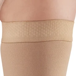 AW 292 Luxury Opaque Thigh Highs w/Dot Band 20-30 mmHg
