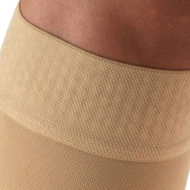 AW 207 Medical Support Knee Highs Closed Toe w/Silicone Band - 20-30 mmHg