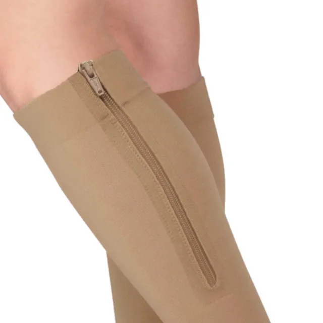 AW 232 Medical Support Knee High w/Zipper 20-30 mmHg