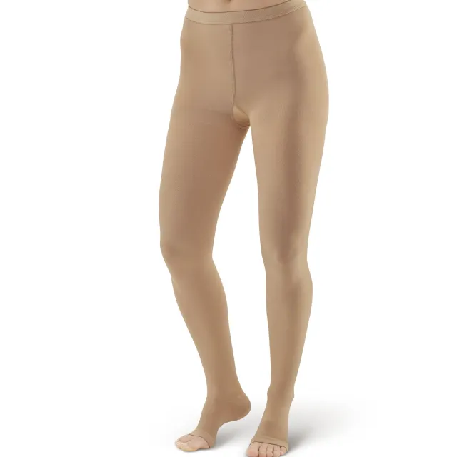 AW 307 Medical Support Open Toe Pantyhose 30-40 mmHg