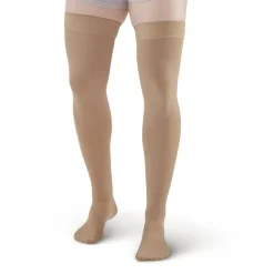 AW 205 Medical Support Thigh Highs w/Dot Band 20-30 mmHg