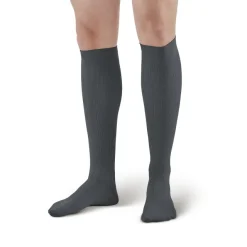 AW 100 Men's Knee High Dress Socks 20-30 mmHg