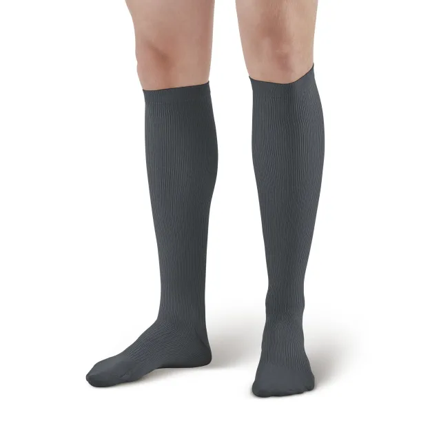 AW 100 Men's Knee High Dress Socks 20-30 mmHg