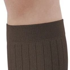 AW 129 Men's Microfiber/Cotton Knee High Dress Socks 15-20 mmHg