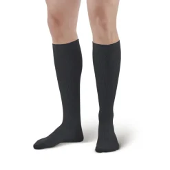 AW 104 Men's Microfiber Knee High Dress Socks 20-30 mmHg