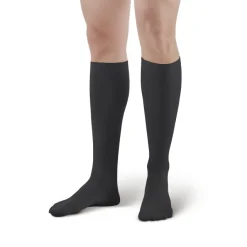AW 638 Men's Microfiber Knee High Socks 8-15 mmHg