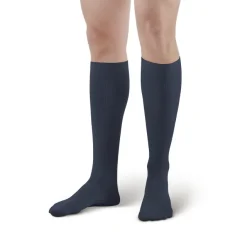 AW 638 Men's Microfiber Knee High Socks 8-15 mmHg