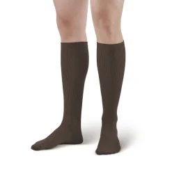 AW 166 Men's Travel Knee High Socks 15-20 mmHg