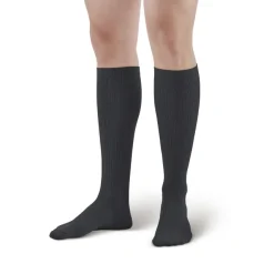 AW 166 Men's Travel Knee High Socks 15-20 mmHg