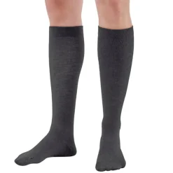 AW 162 Men's Wool Knee High Dress Socks 20-30 mmHg
