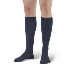AW 162 Men's Wool Knee High Dress Socks 20-30 mmHg