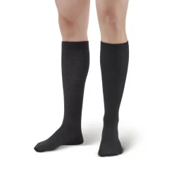 AW 162 Men's Wool Knee High Dress Socks 20-30 mmHg