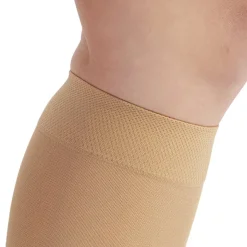 AW 213 Microfiber Opaque Knee Highs Open Toe 20-30 mmHg