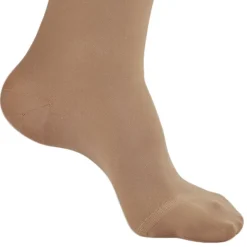AW 263 Microfiber Opaque Thigh Highs w/Dot Band 20-30 mmHg