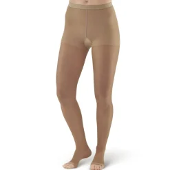 AW 15OT Sheer Support Open Toe Pantyhose 15-20 mmHg