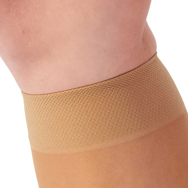 AW 76OT Soft Sheer Open Toe Knee Highs 8-15 mmHg