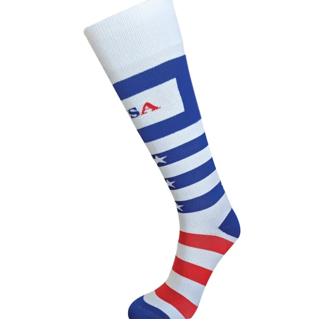 AW 676 Pattern Knee High Socks 20-30 mmHg