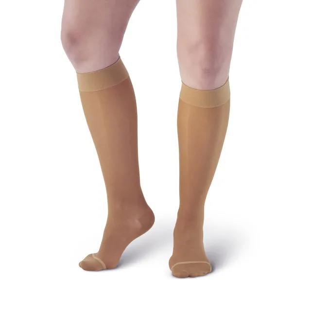 AW 16 Sheer Support Knee Highs 15-20 mmHg