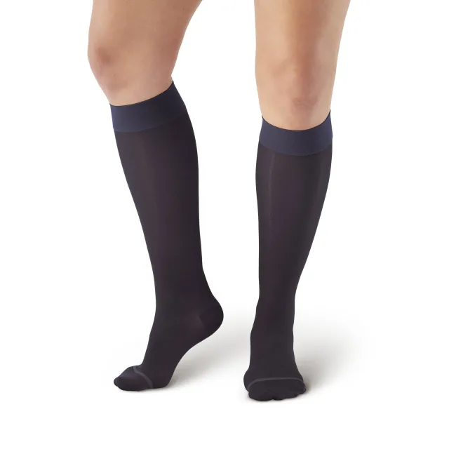 AW 16 Sheer Support Knee Highs 15-20 mmHg
