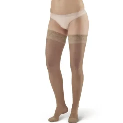 AW 4 Sheer Support Thigh Highs w/Top Band 15-20 mmHg