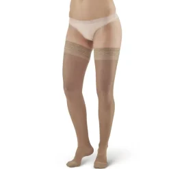 AW 8 Sheer Support Thigh Highs w/Top Band 20-30 mmHg