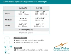 AW 235 Signature Sheer Knee Highs 15-20 mmHg (Sale)
