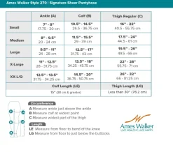 AW 270 Signature Sheer Pantyhose w/Control Top 15-20 mmHg