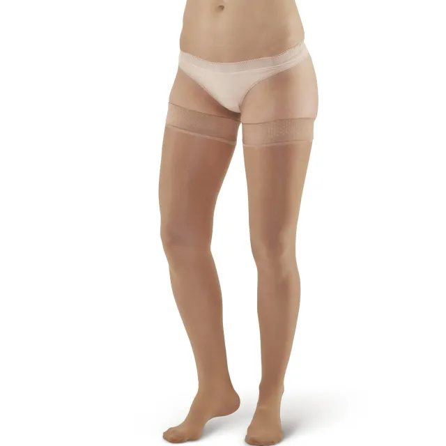 AW 286 Signature Sheer Thigh Highs w/Top Band 15-20 mmHg (Sale)