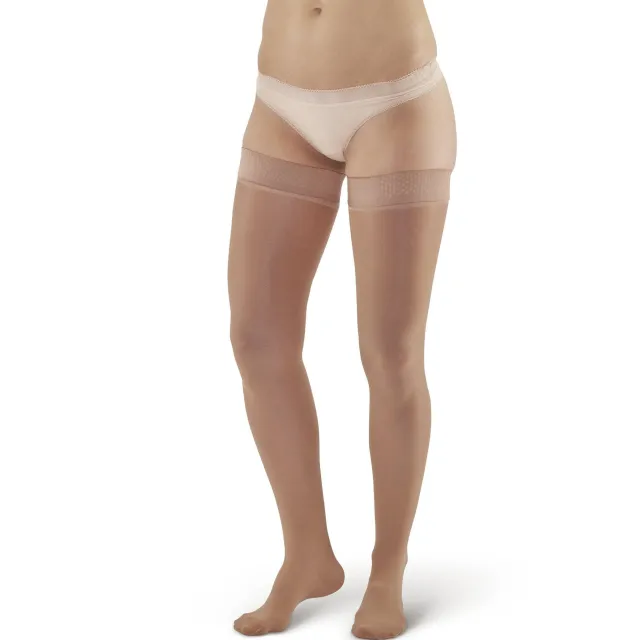 AW 285 Signature Sheer Thigh Highs w/Top Band 20-30 mmHg
