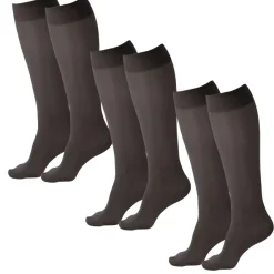 AW 76 Soft Sheer Knee Highs 8-15 mmHg (3 Pack)