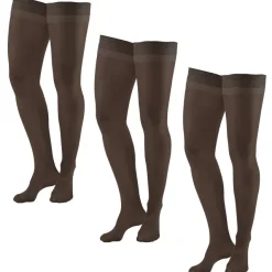AW 74 Soft Sheer Thigh Highs w/Band 8-15 mmHg (3 Pack)