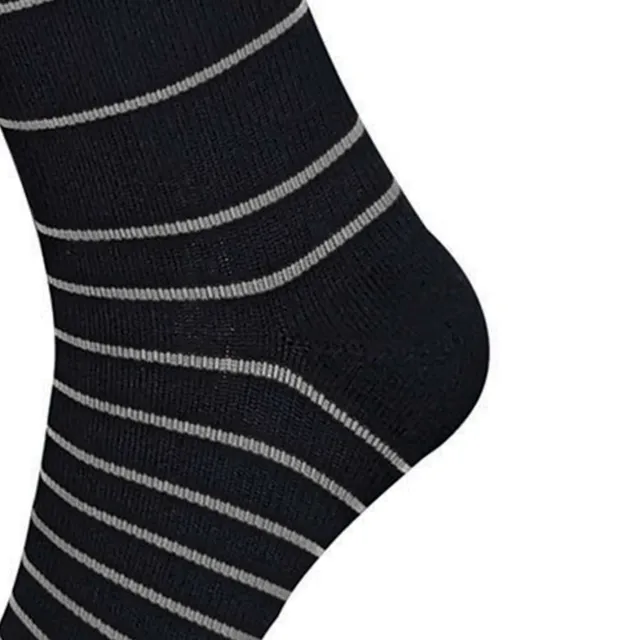 AW 650 Stripe Knee High Socks 15-20 mmHg