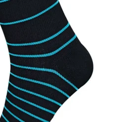 AW 650 Stripe Knee High Socks 15-20 mmHg